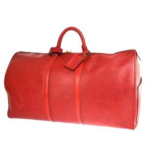 Auth Louis Vuitton Keepall 55 Travel #47357L39B
